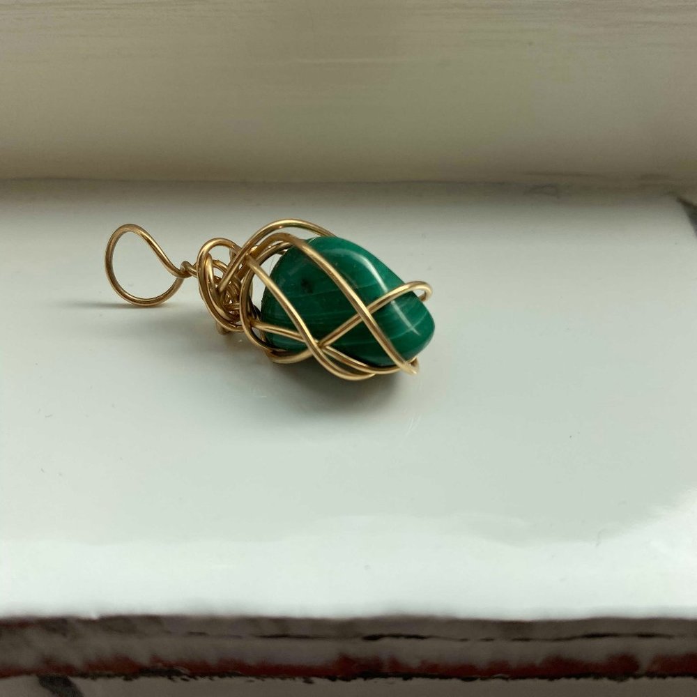 Kazuko Oshima lapis pendant